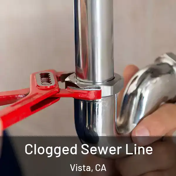  Clogged Sewer Line Vista, CA