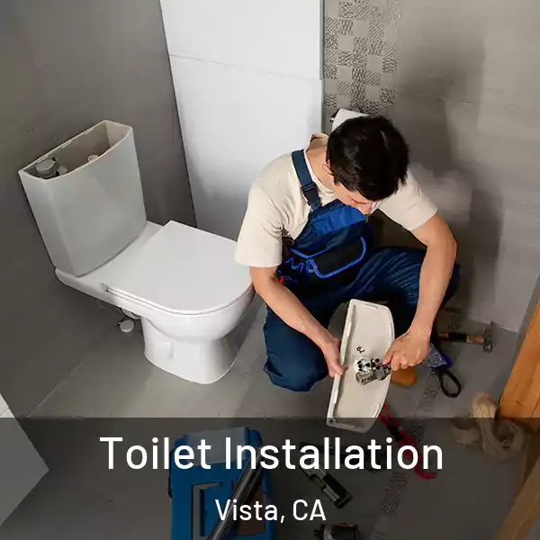  Toilet Installation Vista, CA