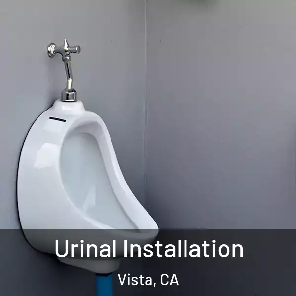  Urinal Installation Vista, CA