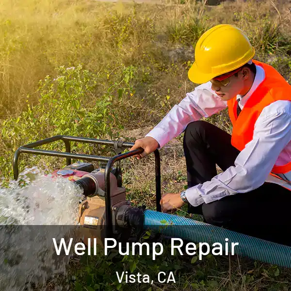  Well Pump Repair Vista, CA